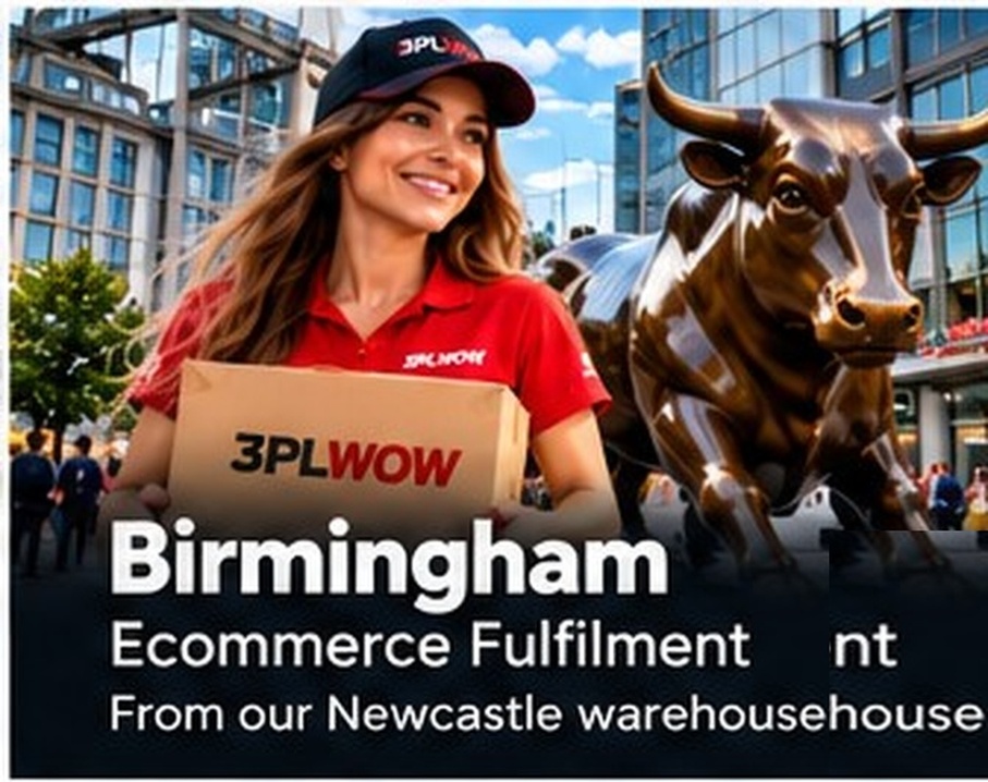 Birmingham ecommerce fulfilment by 3PLWOW from Newcastle