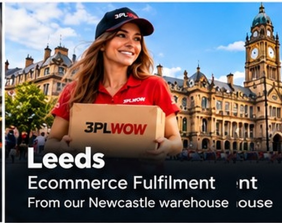 Leeds ecommerce fulfilment by 3PLWOW from Newcastle