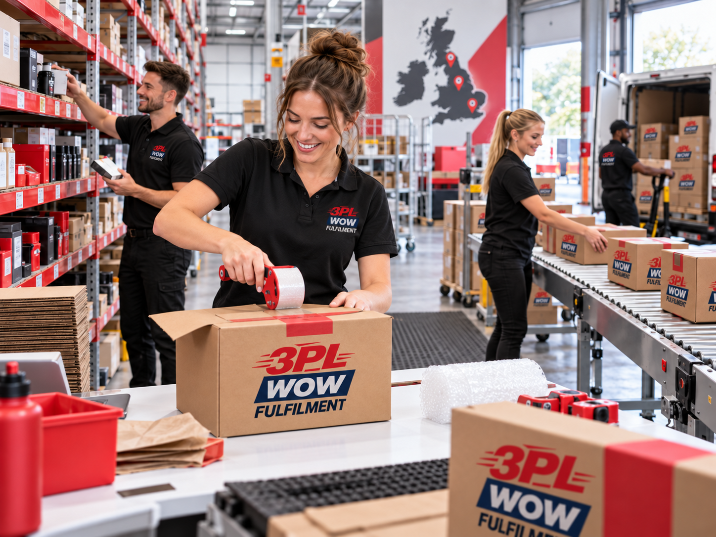 Picking and packing orders