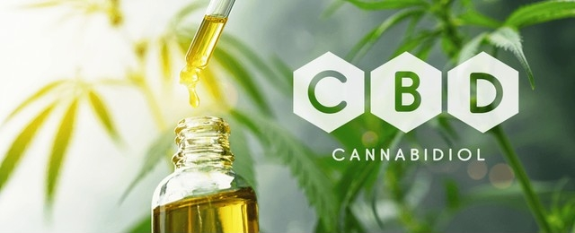 CBD products displayed on an ecommerce pla
